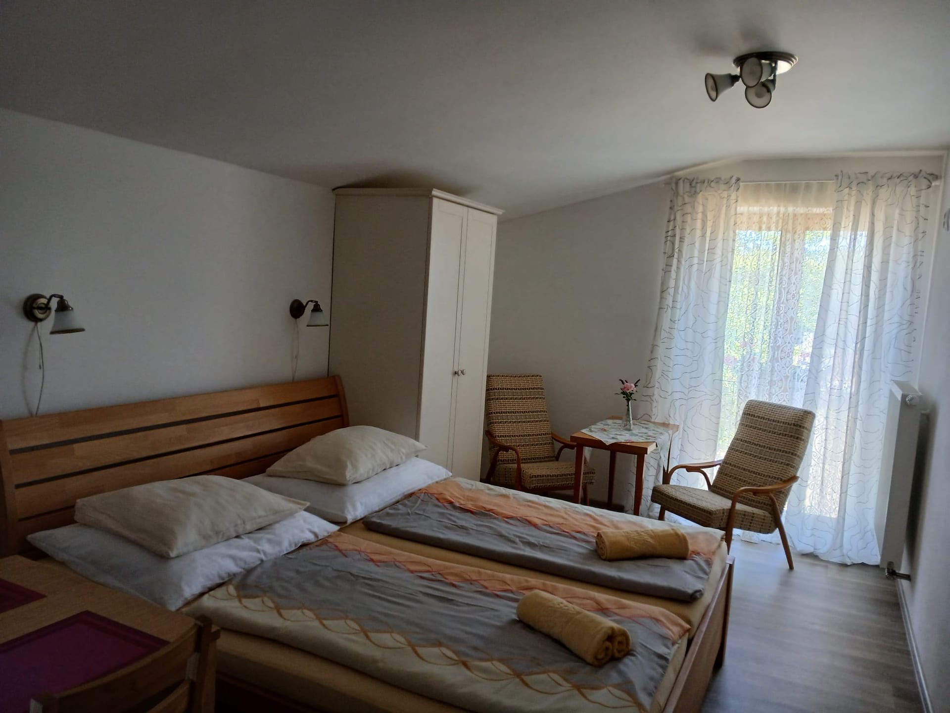 Apartmán Levandule – manželská postel King size