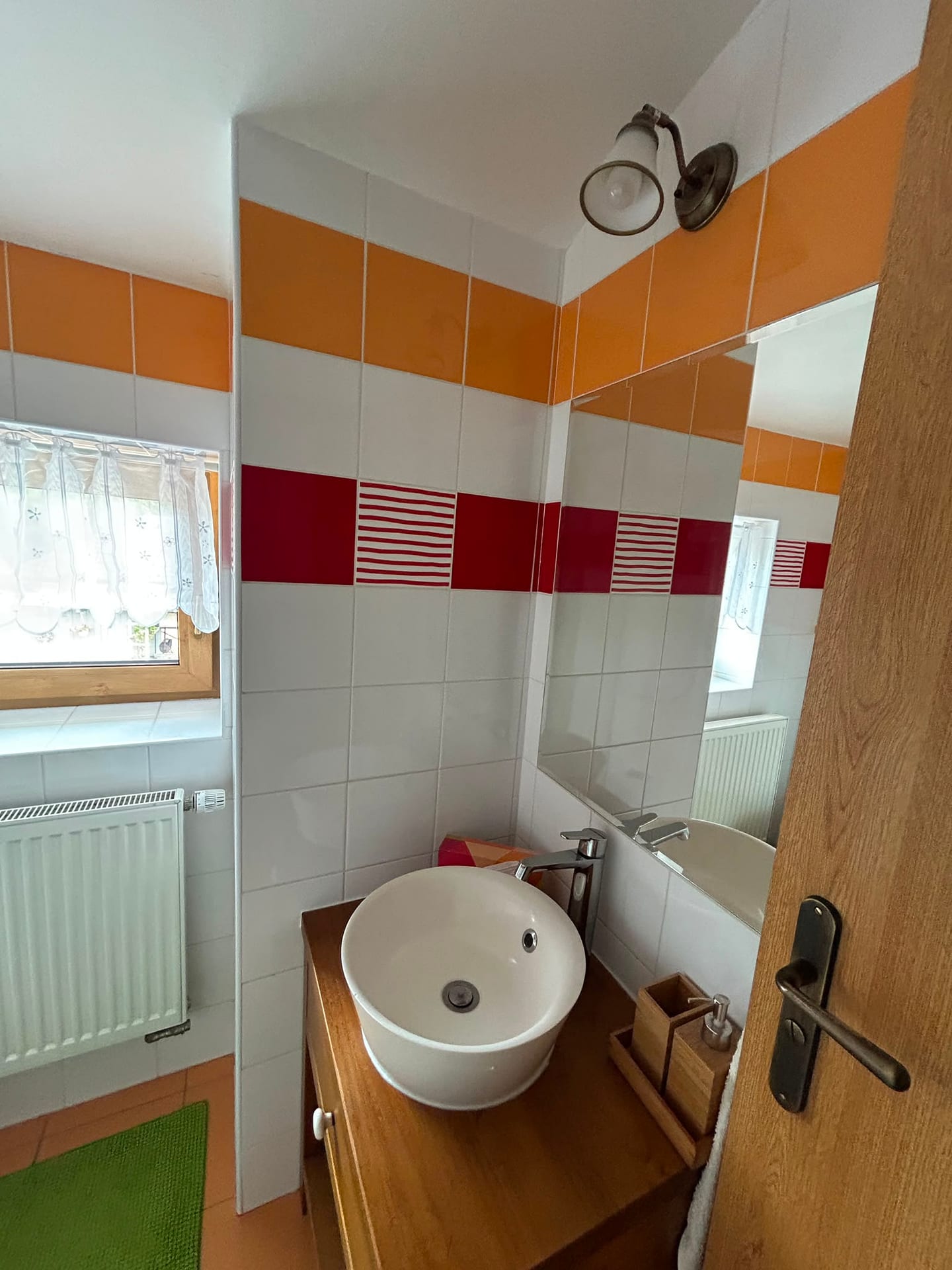 Apartmán Pampeliška – umyvadlo v koupelně