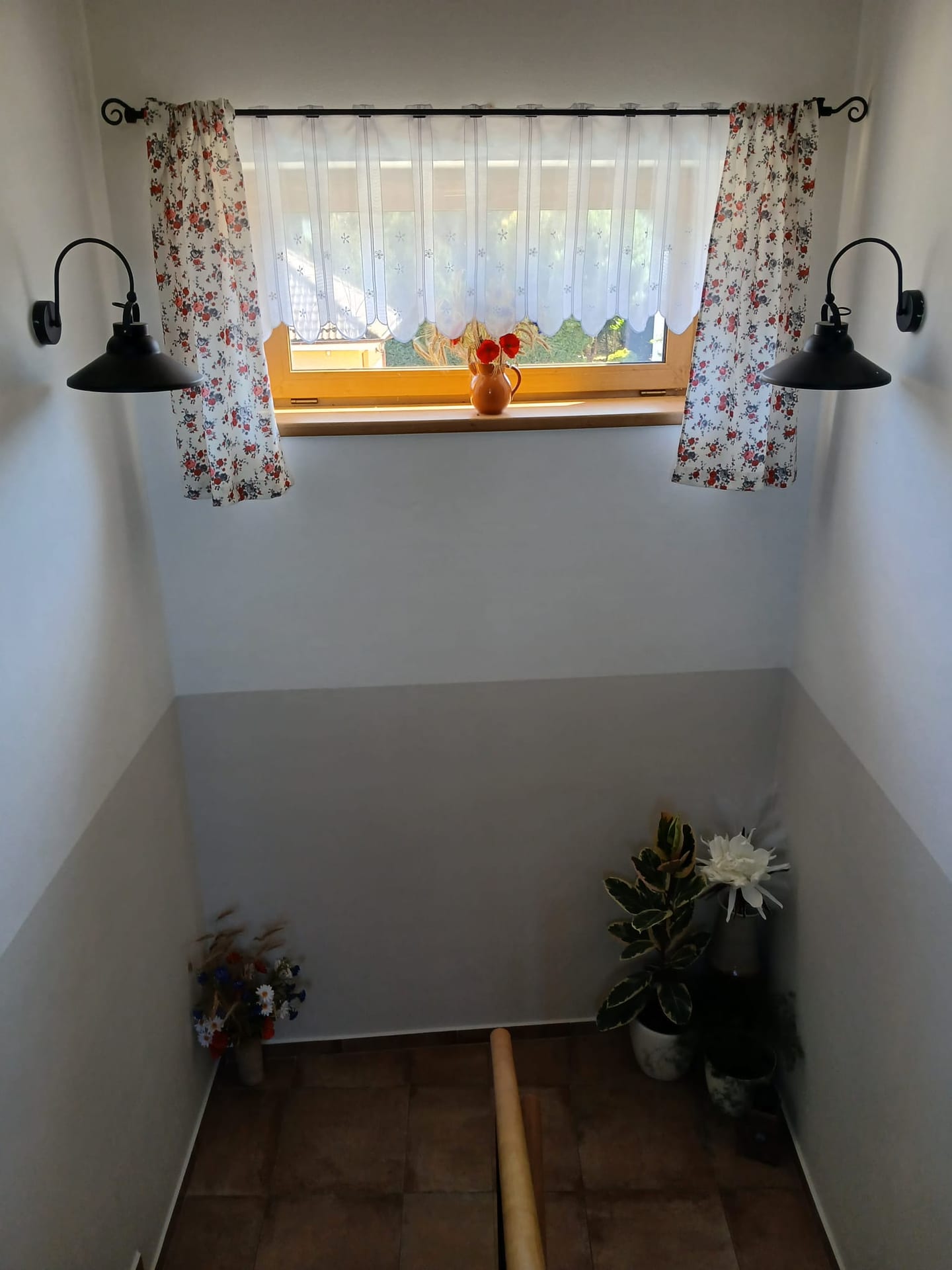 Schodiště k apartmánům